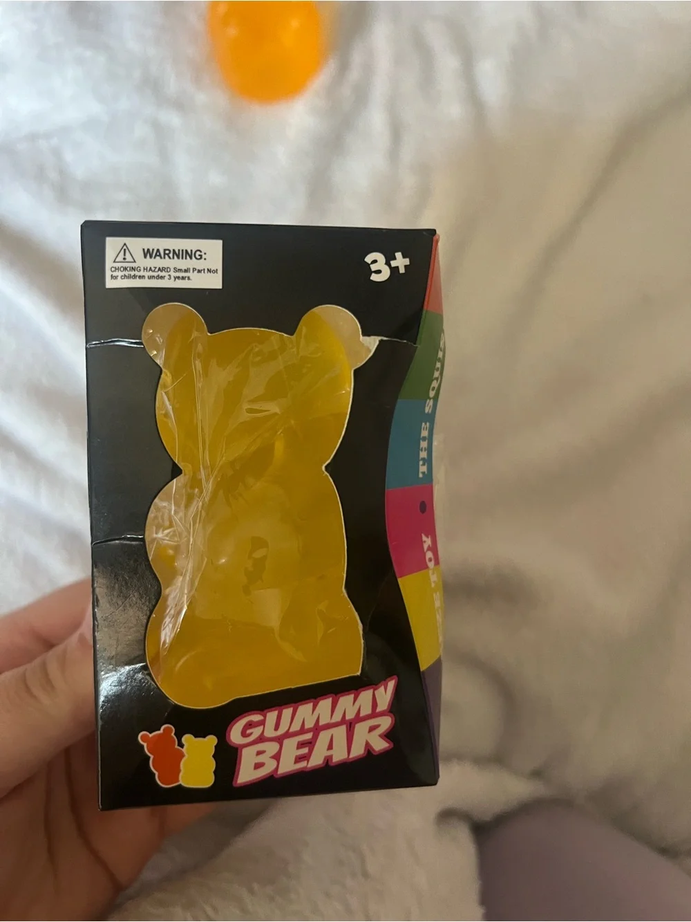 Jumbo Gummy Bear Squishy Toy